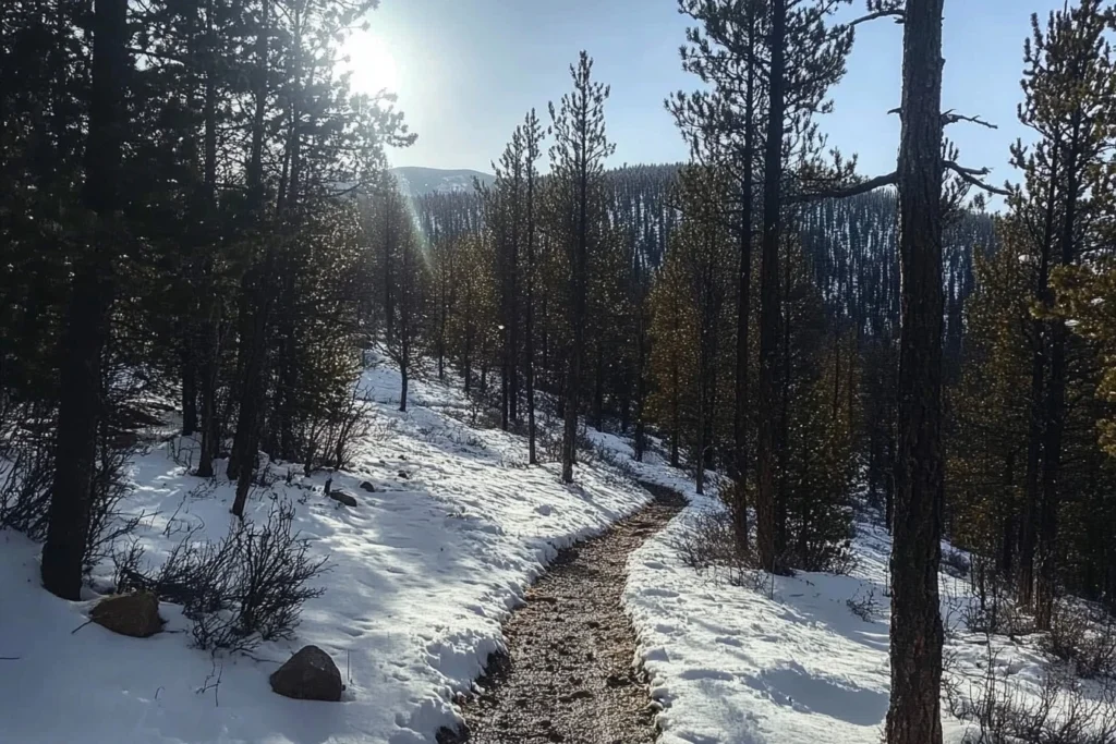 Exploring Maxwell Falls Trail in Arapaho National Forest, Colorado